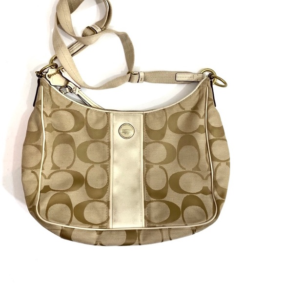 Coach Handbags - Coach Signature C Fabric Hobo